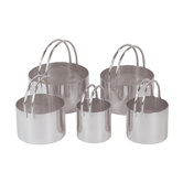 5-Piece Round Cookie Cutter Set