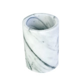 Marble Utensil Holder in White