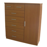 Tiffany 7 Drawer Gentleman's Chest