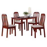 Timber 5 Piece Dining Set