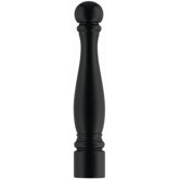 19.5" Salt or Pepper Mill in Black Lacquer