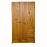 Bedroom Atlantic 3 Door Wardrobe