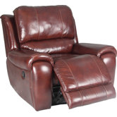 Motion Titan Leather Chaise  Recliner Chair
