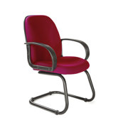 Cantilever Medium Back Visitor Chair