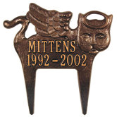 Pet Memorial / Angel-Cat Plaque