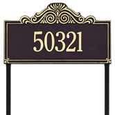 Villa Nova Estate Lawn Plaque