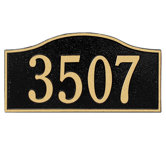 Rolling Hills Standard Wall Address Plaque