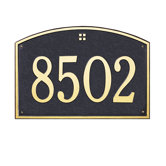 Cape Charles Estate Wall Address Plaque