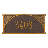 Dragonfly Standard Wall Address Plaque