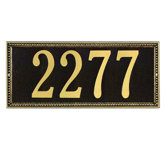 Egg and Dart Estate Wall Address Plaque