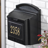 Wall Mounted Locking Mailbox