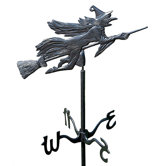 Flying Witch Garden Weathervanes