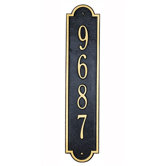 Richmond Vertical Plaque Standard Size