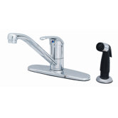 One Handle Centerset Kitchen Faucet with Side Spray