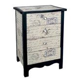 4 Drawers Wooden Chest