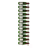 WS4 Platinum Series 24 Bottle Wall Mounted Wine Rack