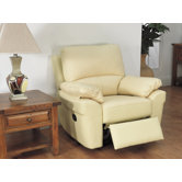 Monzano Recliner in Ivory