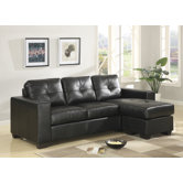 Gemona L Sofa in Black