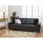 Gemona Sofa Bed in Black
