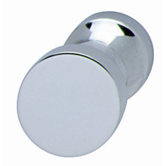 0.82" x 0.98" Brass Knob with M4 Screws