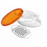 Latina 8" x 5" Multi Blade Grater in Orange