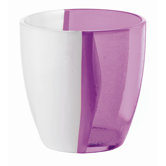 Happy Hour Two Toned Water Glass in Violet