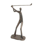 Male Golfer in Cast Bronze