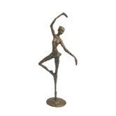 Standing Ballerina in Cast Bronze