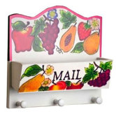 Fruit Key & Mail Holder