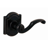 Madrina Entry Lever in Venetian Bronze