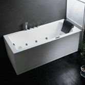 59" x 30" x 25" Whirlpool Bath Tub
