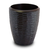 Casual Dining Utensil Vase in Chocolate