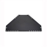 Corner Mount Component Shelf