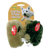 Small Hedgehog and Hotdog Dog and Puppy Toy