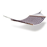 Striped Fabric Pillow Hammock
