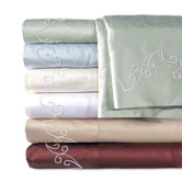 Supreme Sateen 500 Thread Count Scroll Sheet Set