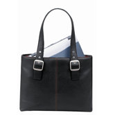 Classic 16" Laptop Tote in Black