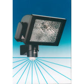 HS500 500W PIR Sensor Floodlight with override in Black