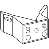 Corner Bracket for HS & FE Floodlights