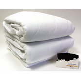 Heated 50% Cotton Mattress Pad with Digital Controller