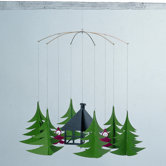 Christmas Pixies in the X-Mas Forest Mobile