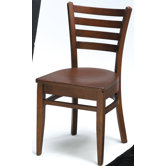 Melissa Ladder Back Wood Dining Chair