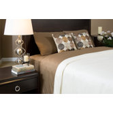 Duvet Cover Collection in Mocha and Ivory