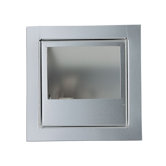 In-Wall One Light Square Recessed in Platinum