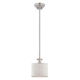 Savvy 1 Light Drum Pendant