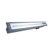 In Ground One Light Landscape Linear Light in Grey