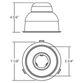 Smooth Baffle Trim