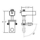 1 Light Track Head