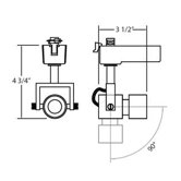 1 Light Track Head