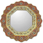 Star Mirror in Red